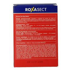 Roxasect Stekker tegen muggen op basis van prallethrin 1 Stuks