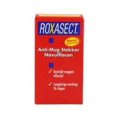 Roxasect Stekker tegen muggen navul 1.00 Stuks