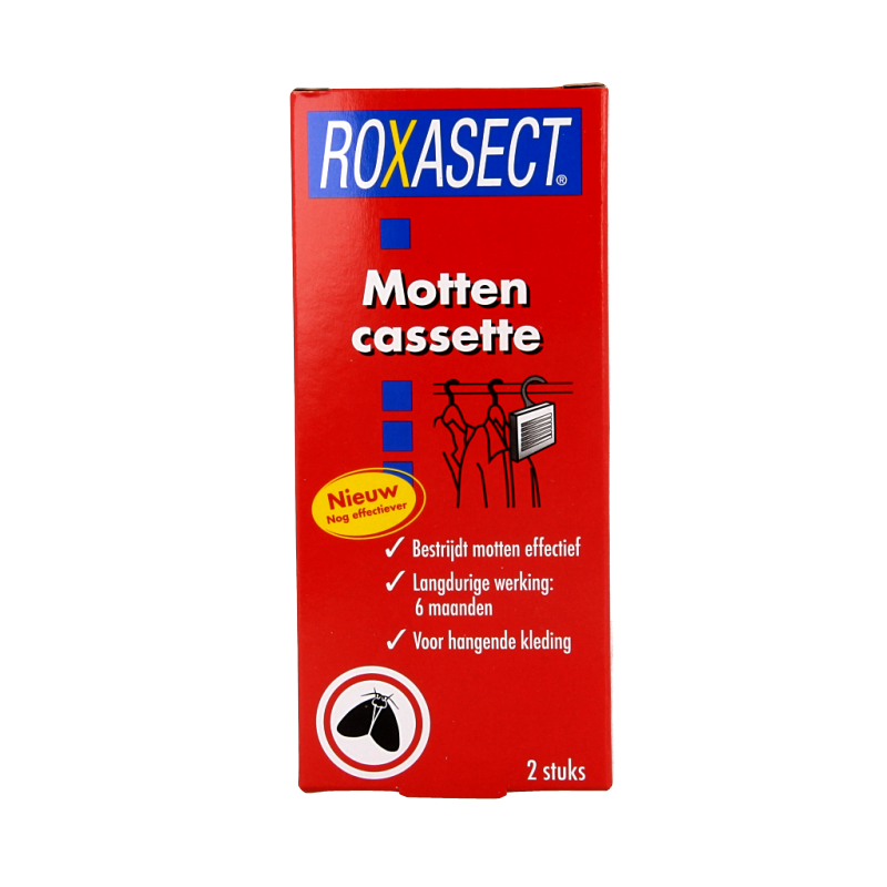 Roxasect Mottencassette 2 Stuks