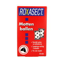 Roxasect Mottenballen 20.00 Stuks
