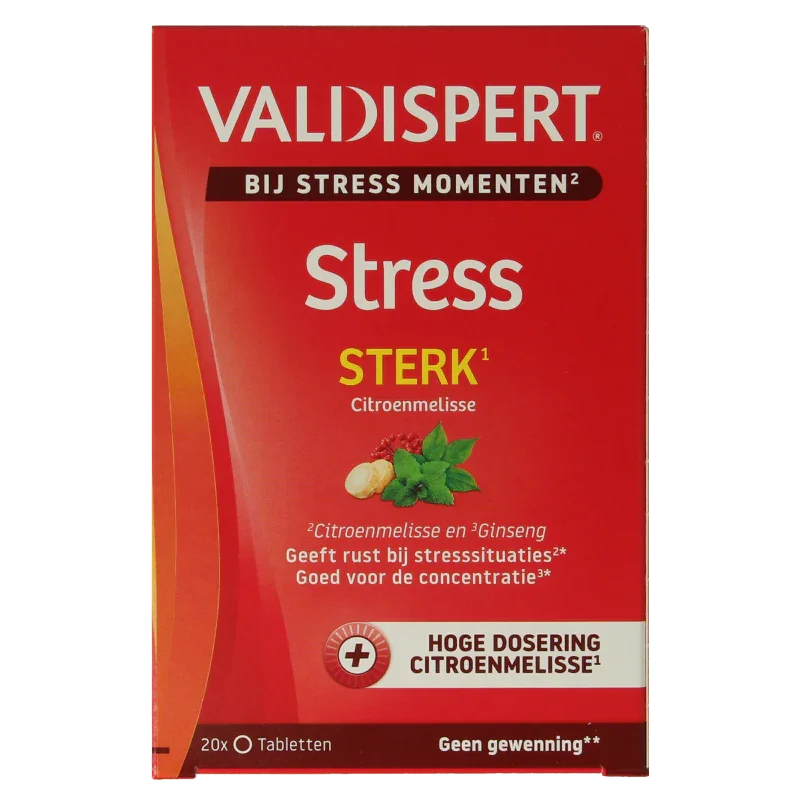 Valdispert Stress moments sterk 20 Tabletten