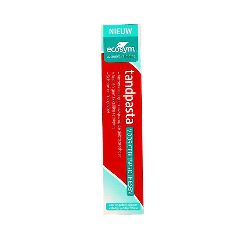 Ecosym Tandpasta voor gebitsprotese 75 Milliliter