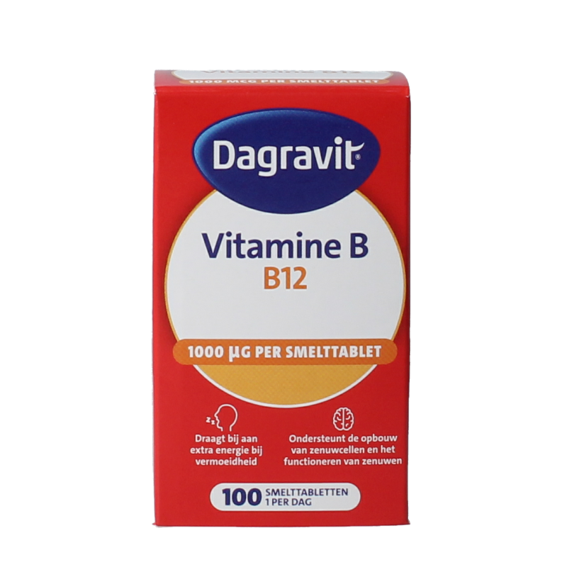 Dagravit Vitamine B12 1000mcg smelt 100.00 Tabletten