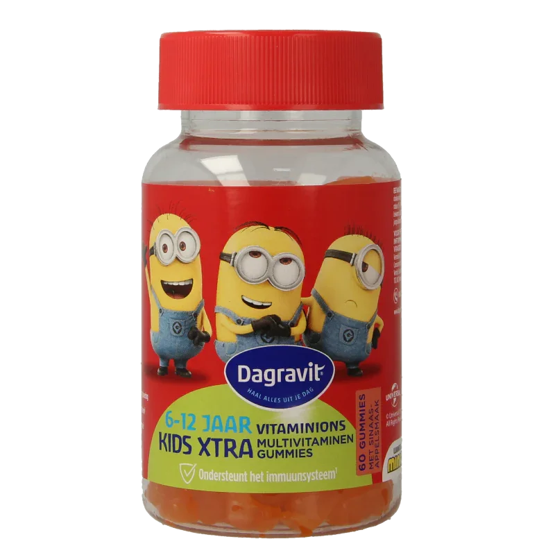 Dagravit Kids-Xtra vitaminions gums 6+ 60 Gummies