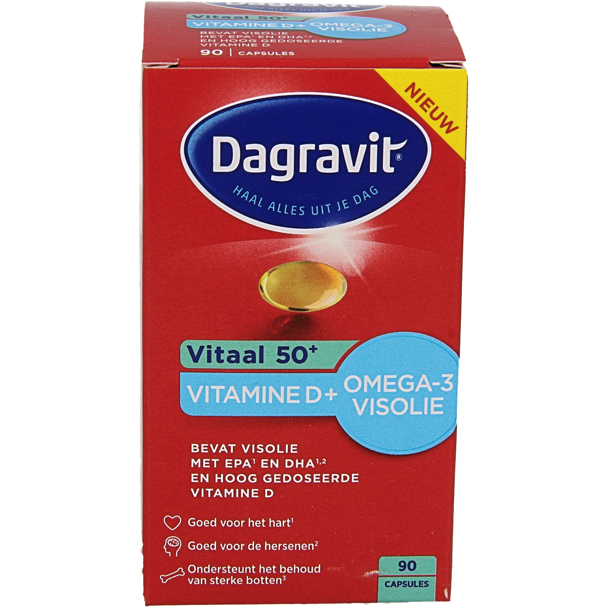 Dagravit Vitaal 50+ omega/vitamine D 90.00 Capsules