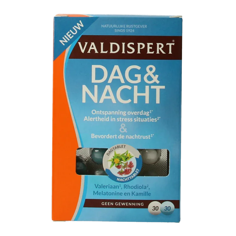 Valdispert Dag & nacht 60 Tabletten