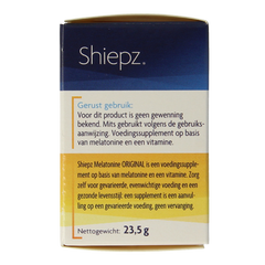 Shiepz Melatonine original 500.00 Tabletten