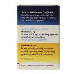 Shiepz Melatonine original 500.00 Tabletten