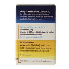 Shiepz Melatonine original 500 Tabletten
