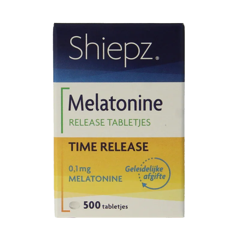 Shiepz Melatonine time release 500 Tabletten