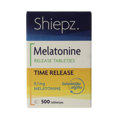 Shiepz Melatonine time release 500.00 Tabletten