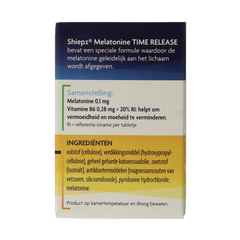 Shiepz Melatonine time release 500 Tabletten