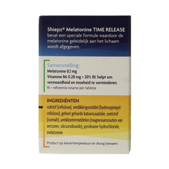 Shiepz Melatonine time release 500.00 Tabletten