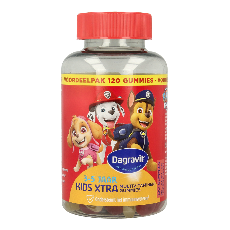 Dagravit Kids-xtra 3-5 jaar 120 Gummies