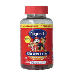 Dagravit Kids-xtra 3-5 jaar 120 Gummies