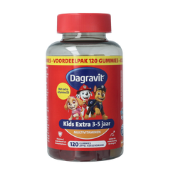 Dagravit Kids-xtra 3-5 jaar 120.00 Gummies