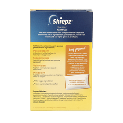 Shiepz Nachtrust 8 uur 30 Tabletten