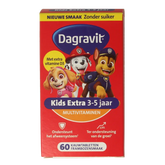 Dagravit Kids extra 3 - 5 jaar 60 Kauwtabletten