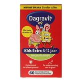 Dagravit Kids extra 6 - 12 jaar 60 Kauwtabletten