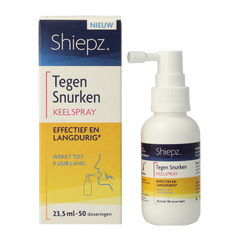 Shiepz Keelspray tegen snurken 23.5 Milliliter