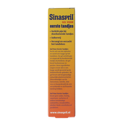 Sinaspril Gel voor de eerste tandjes 15.00 Milliliter