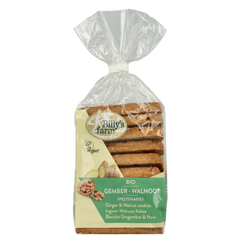 Billy's Farm Gember walnootstaafjes bio 175.00 Gram