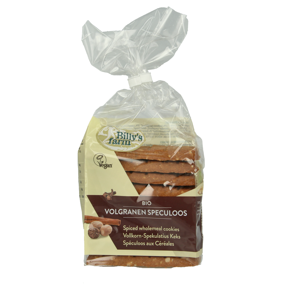 Billy's Farm Speculoos volgranen bio 230.00 Gram