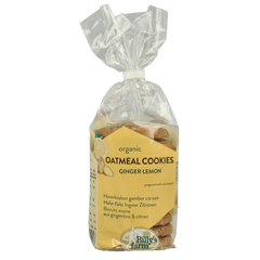 Billy's Farm Haverkoeken gember-citroen bio 200.00 Gram
