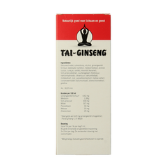 Tai Ginseng Tai ginseng elixer 250 Milliliter