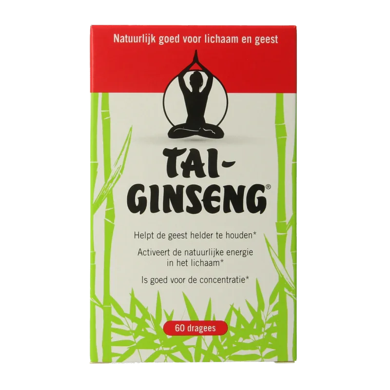 Tai Ginseng Versterkende dragees 60 Dragees