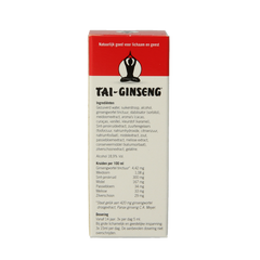 Tai Ginseng Tai-Ginseng elixer 20.00 Milliliter