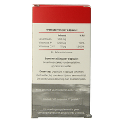 Draisma Vitamine A + D levertraan 100 Capsules