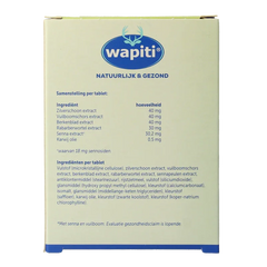 Wapiti Darmfunctie complex 60 Tabletten