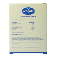 Wapiti Darmfunctie complex 60 Tabletten
