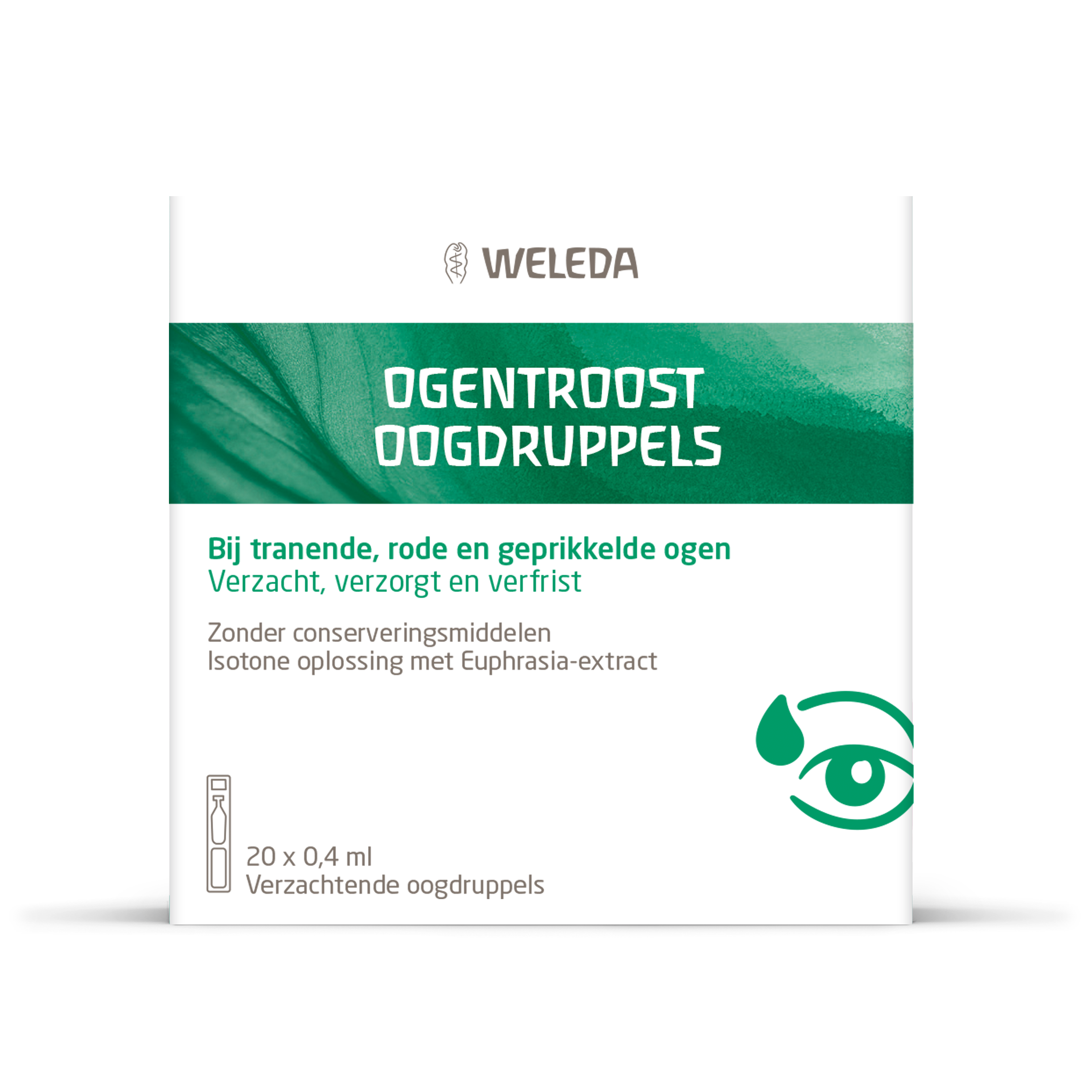 Weleda Ogentroost oogdruppels 0.4ml 20.00 Ampullen