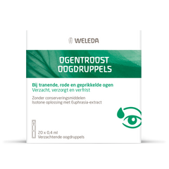 Weleda Ogentroost oogdruppels 0.4ml 20 Ampullen
