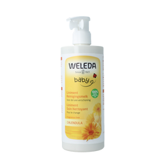 Weleda Calendula liniment reinigingsmelk vegan 400 Milliliter