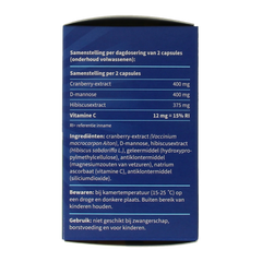 Blaseberry Cranberry D-Mannose & hibiscus 50.00 Capsules