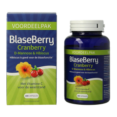 Blaseberry Cranberry D-Mannose & hibiscus 100 Capsules