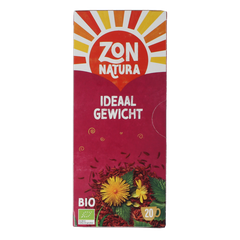 Zonnatura Ideaalgewicht thee bio 20 Zakjes