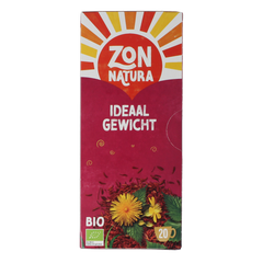 Zonnatura Ideaalgewicht thee bio 20.00 Zakjes