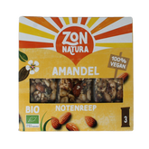 Zonnatura Muesli notenmix reep amandel 3x25g bio 3.00 Stuks