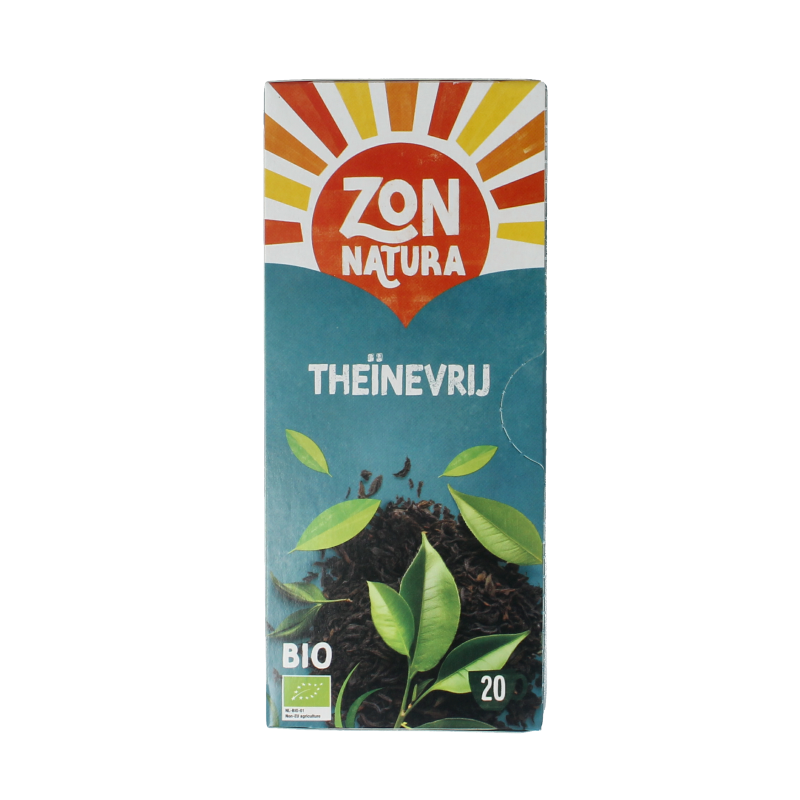 Zonnatura Theinevrije thee bio 20 Zakjes