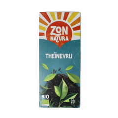 Zonnatura Theinevrije thee bio 20.00 Zakjes