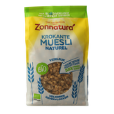 Zonnatura Krokante muesli naturel bio 375 Gram