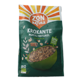 Zonnatura Krokante muesli naturel bio 375.00 Gram