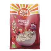 Zonnatura Muesli rood fruit bio 375.00 Gram