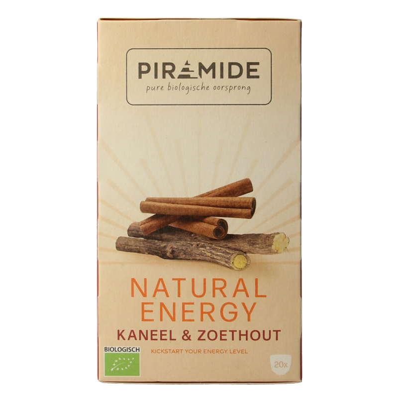 Piramide Natural energy bio 20 Zakjes