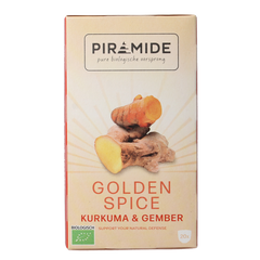 Piramide Golden spice bio 20.00 Zakjes