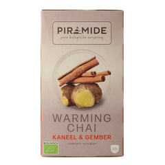 Piramide Warming chai bio 20.00 Zakjes